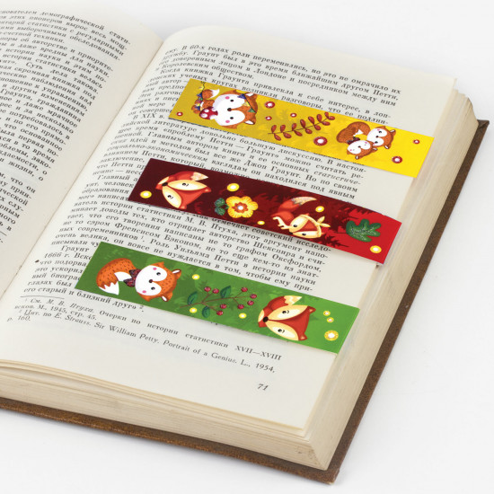 Закладки для книг магнитные