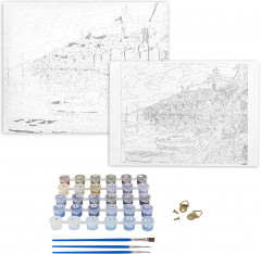 Картина по номерам «Набережная» - Фото 3