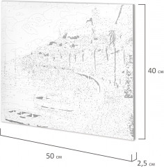 Картина по номерам «Набережная» - Фото 5