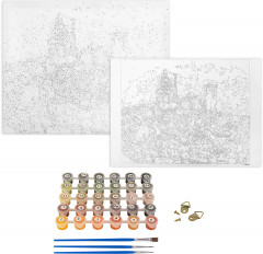 Картина по номерам «Натюрморт с виноградом» - Фото 3