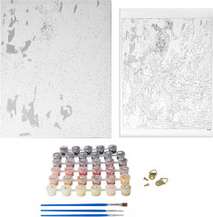 Картина по номерам «Огненная женщина» - Фото 3