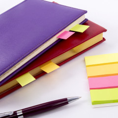 Закладки клейкие неоновые бумажные - Фото 5