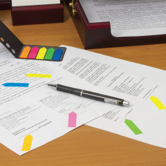 Набор закладок пластиковых в картонной книжке - Фото 4