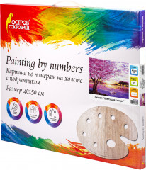 Картина по номерам «Цветущая сакура» - Фото 2