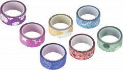 Набор клейких лент декоративных «Узоры» - Фото 2