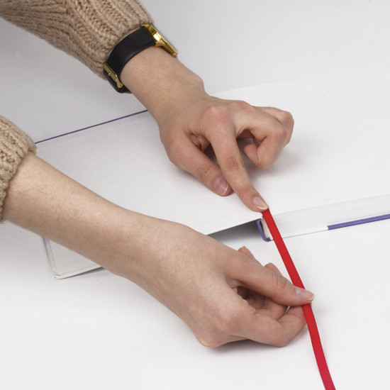 Закладка-ляссе для книг «Радуга»