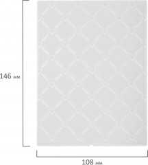 Клише для тиснения «Решетка с сердцем» - Фото 4