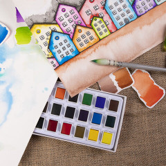 Акварель художественная в кюветах - Фото 7