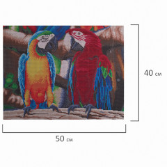 Мозаика алмазная «Попугаи» - Фото 6