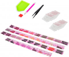 Мозаика алмазная «Цветочная симфония августа» - Фото 3