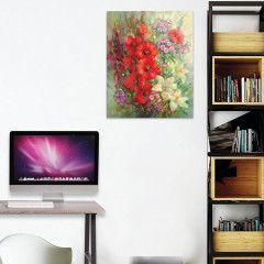 Мозаика алмазная «Цветочная симфония августа» - Фото 7