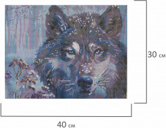 Мозаика алмазная «Волк» - Фото 7