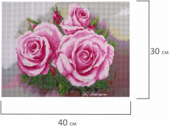 Мозаика алмазная «Нежность роз» - Фото 7