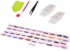 Мозаика алмазная «Пушистая сирень» - Фото 3