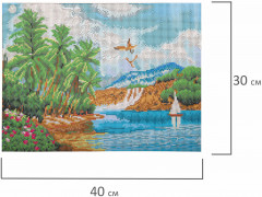 Мозаика алмазная «Солнце южного моря» - Фото 7