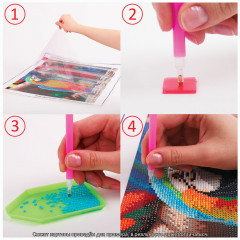 Мозаика алмазная «Зимний пейзаж» - Фото 4