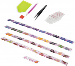 Мозаика алмазная «Лавандовое поле» - Фото 3