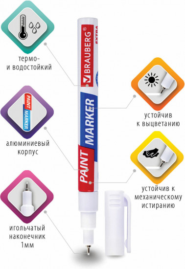 Маркер-краска лаковый