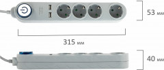 Фильтр сетевой Sonnen DX04 - Фото 6