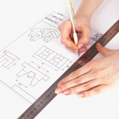 Линейка металлическая - Фото 6