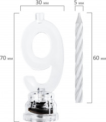 Набор для торта «9» - Фото 3