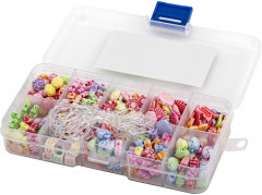 Набор бусин пастельных цветов - Фото 3