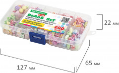 Набор бусин пастельных цветов - Фото 4