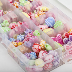 Набор бусин пастельных цветов - Фото 5