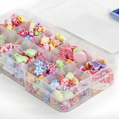 Набор бусин пастельных цветов - Фото 7