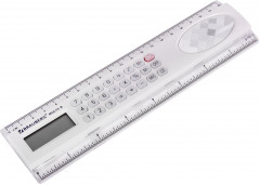 Линейка пластиковая с калькулятором - Фото 4