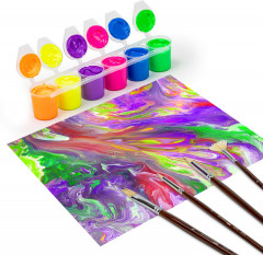 Набор красок акриловых «Неон» - Фото 6