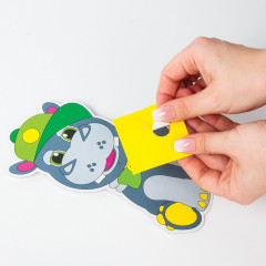 Аппликация из фетра «Бегемотик» - Фото 4