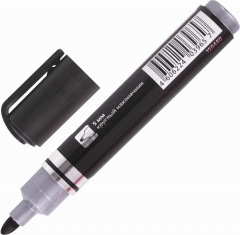 Маркер перманентный, чёрный - Фото 1