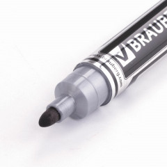 Маркер перманентный, чёрный - Фото 4