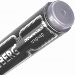 Маркер перманентный, чёрный - Фото 5