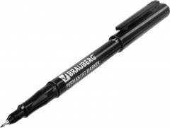 Маркер перманентный, чёрный - Фото 2