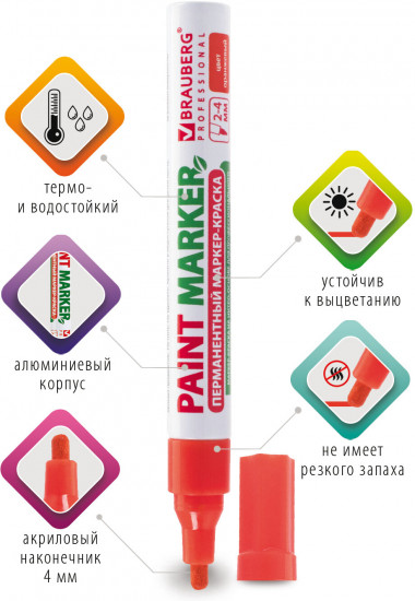 Маркер-краска лаковый
