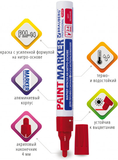 Маркер-краска лаковый