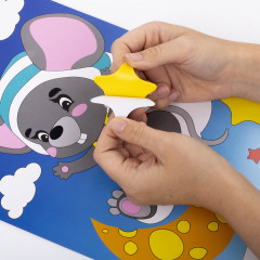 Аппликация из мягкого пластика «Мышонок» - Фото 7