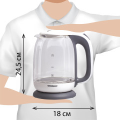 Чайник электрический KT-1792 - Фото 5