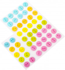 Аппликация из пуговиц «Забавная сова» - Фото 2