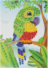 Мозаика сверкающая «Попугай» - Фото 5