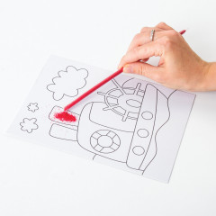 Комплект картин из песка «Транспорт» - Фото 5