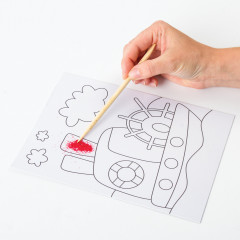 Комплект картин из песка «Транспорт» - Фото 6