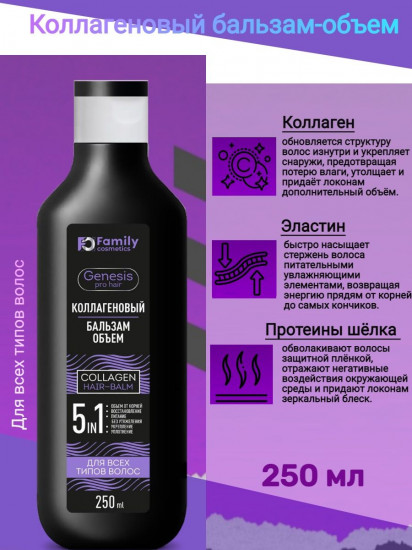 Бальзам для волос «Коллагеновый»