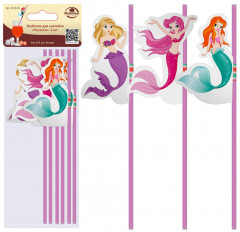 Набор трубочек для коктейлей «Русалки» - Фото 2