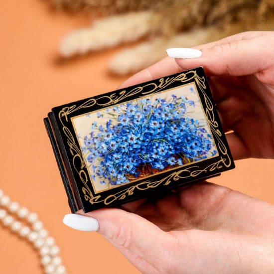 Шкатулка «Васильки»