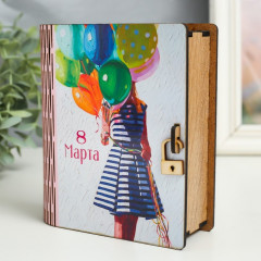 Шкатулка-книга «Шары» - Фото 1