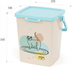 Контейнер для корма «Мур-мяу» - Фото 3