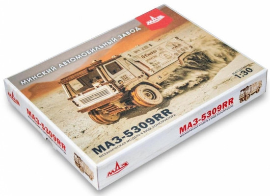 Конструктор деревянный 3D «МАЗ-5309RR»